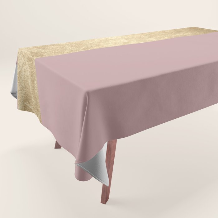 Mauve in the night marble Tablecloth Gallery Image 1