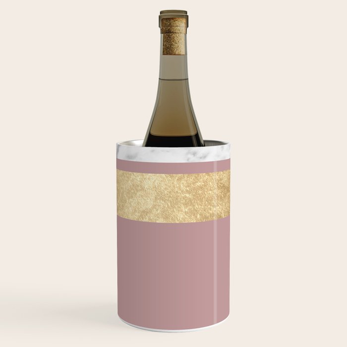 Mauve in the night marble Wine Chiller Gallery Image 1