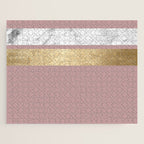 Mauve in the night marble Jigsaw Puzzle Gallery Image 1