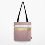 Mauve in the night marble Tote Bag Gallery Image 2