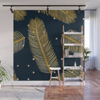Palmy Night Wall Mural Gallery Image 1