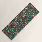 Seasons Greetings - Camping Christmas Yoga Mat Gallery Image 1