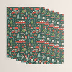Seasons Greetings - Camping Christmas Wrapping Paper Gallery Image 3