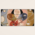 Hilma af Klint "Evolution, No. 14, Group VI" Desk Mat Gallery Image 3