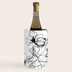 The Edge Of Grace Expressive Line Art Portrait Wine Chiller Gallery Image 2