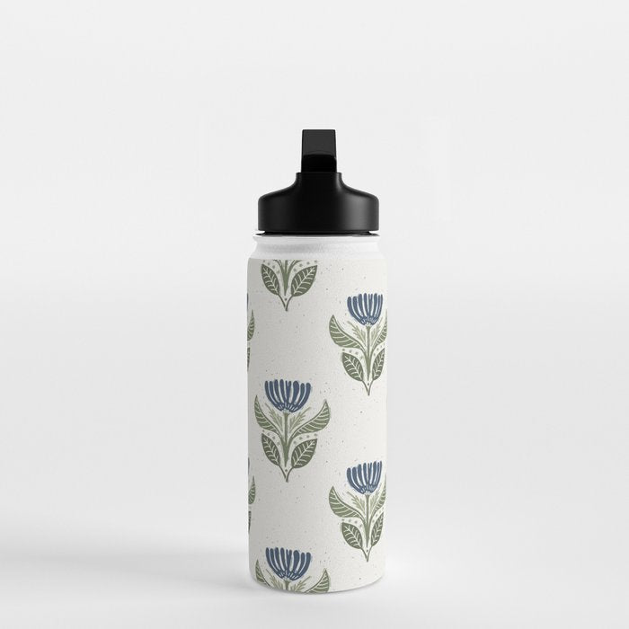 Stamped Floral Water Bottle Gallery Image 3
