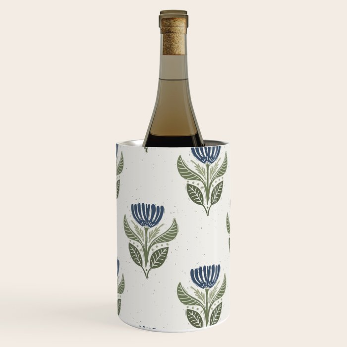 Stamped Floral Wine Chiller Gallery Image 2