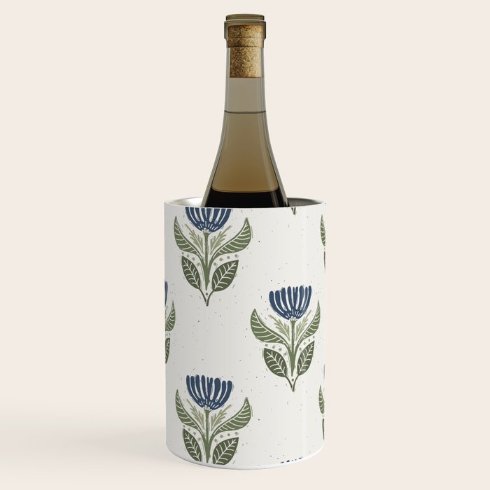 Stamped Floral Wine Chiller Gallery Image 3