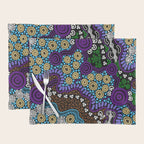 Authentic Aboriginal Art - Untitled Placemat Gallery Image 1