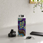 Authentic Aboriginal Art - Untitled Water Bottle Gallery Image 4