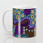 Authentic Aboriginal Art - Untitled Coffee Mug Gallery Image 3