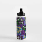 Authentic Aboriginal Art - Untitled Water Bottle Gallery Image 2