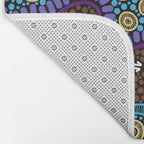 Authentic Aboriginal Art - Untitled Bath Mat Gallery Image 2