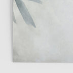 Calm Tropical Foliage Pastel Teal And Grey Poster Gallery Image 3