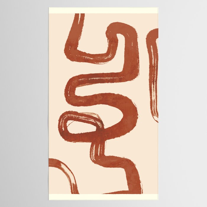 Abstract line art 128 Tablecloth Gallery Image 2