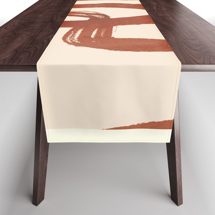 Abstract line art 128 Table Runner Gallery Image 1