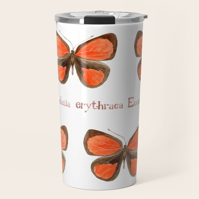 Butterfly - Euselasia erythraea Travel Mug Gallery Image 1
