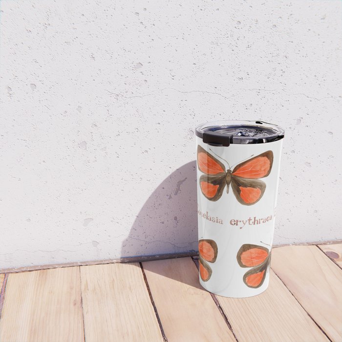 Butterfly - Euselasia erythraea Travel Mug Gallery Image 4