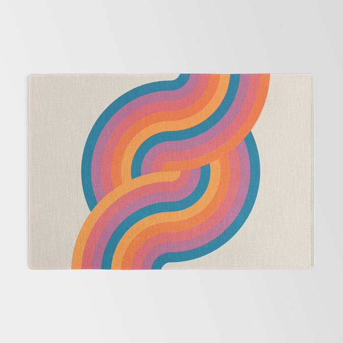 Vintage California Sun: Sacred Geometry Edition Rug Gallery Image 2