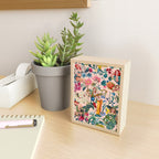 Floral and Pin-Up Girls V - II Mini Art Print Gallery Image 2