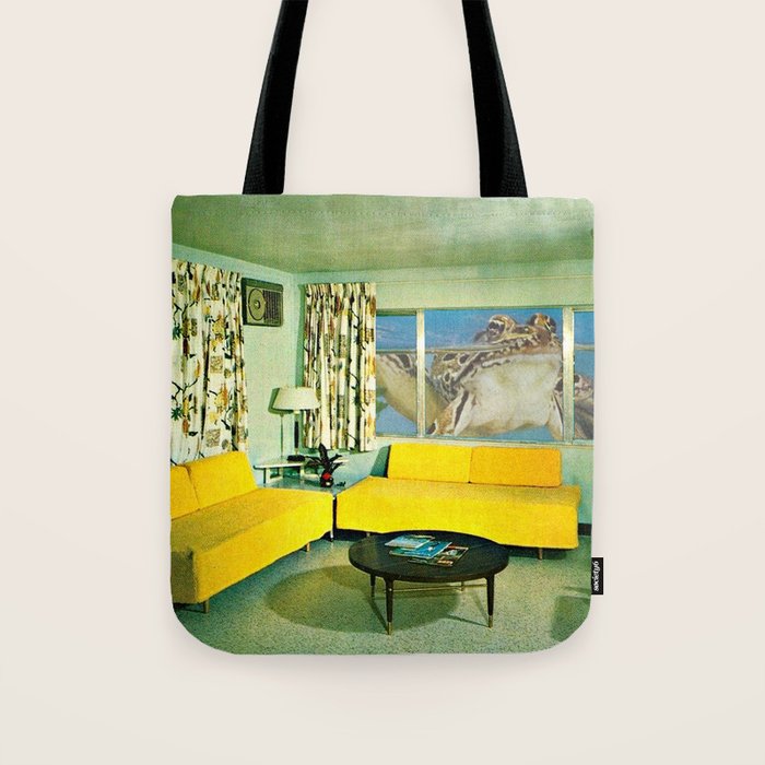 Our Neighbours the Frogs Tote Bag Gallery Image 1