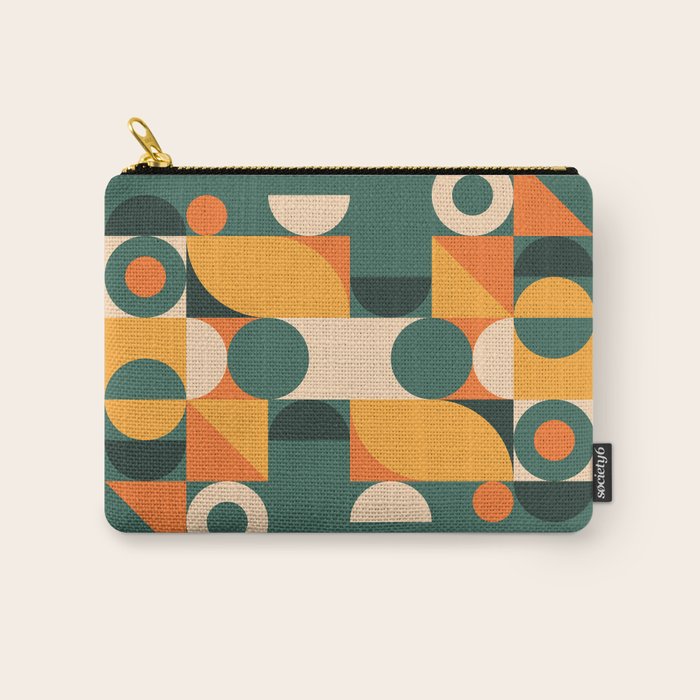 Modern Geometric 86D Carry All Pouch Gallery Image 1