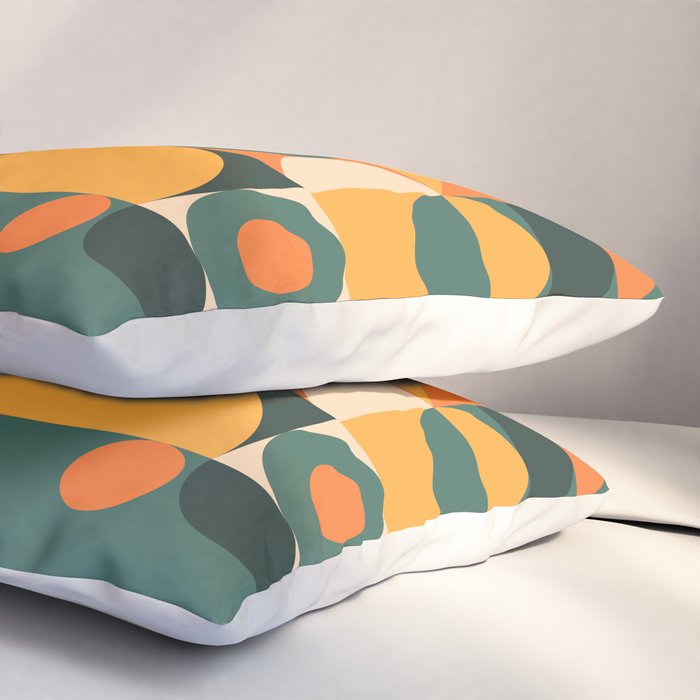 Modern Geometric 86D Pillow Sham Gallery Image 3