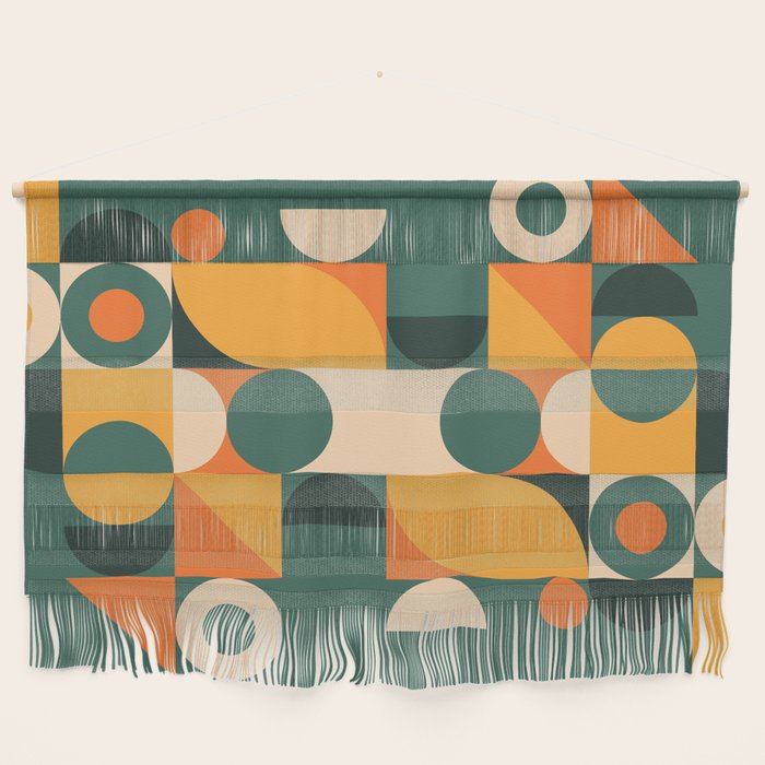 Modern Geometric 86D Wall Hanging Gallery Image 1