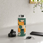 Modern Geometric 86D Water Bottle Gallery Image 4