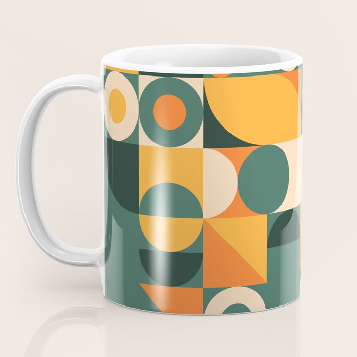 Modern Geometric 86D Coffee Mug Gallery Image 3