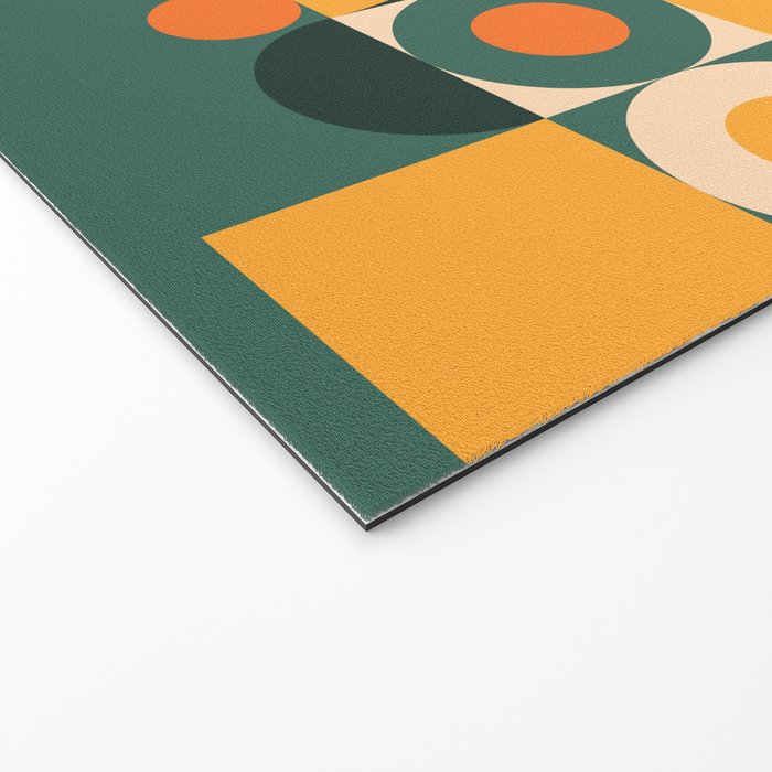 Modern Geometric 86D Welcome Mat Gallery Image 2