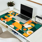 Modern Geometric 86D Desk Mat Gallery Image 2