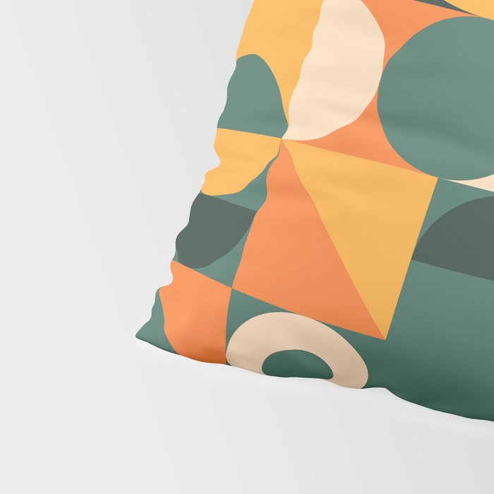 Modern Geometric 86D Pillow Sham Gallery Image 4