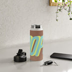 Oops Again Inspired by PANTONE 17 1230 Mocha Mousse Water Bottle Gallery Image 4