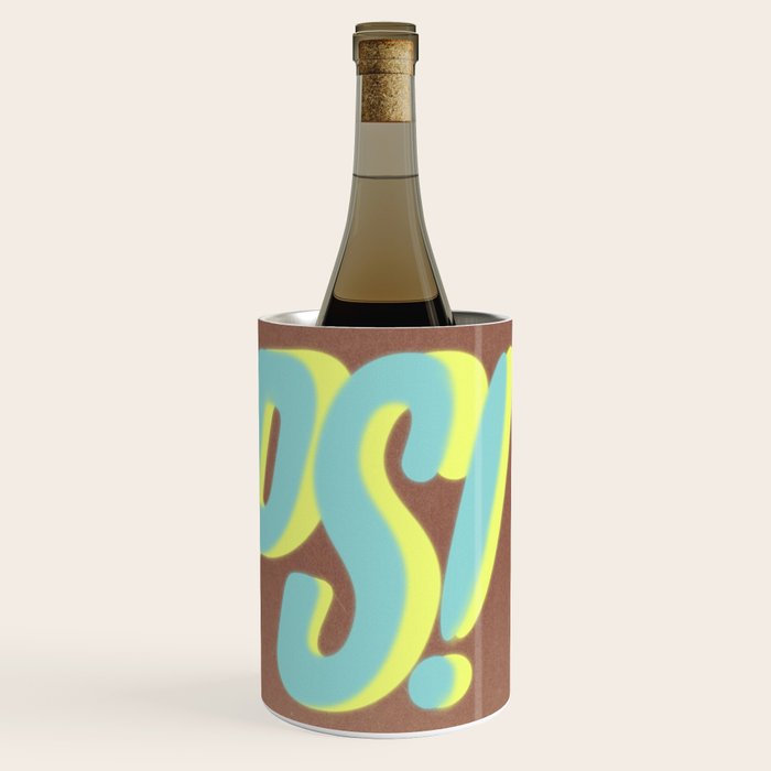 Oops Again Inspired by PANTONE 17 1230 Mocha Mousse Wine Chiller Gallery Image 3