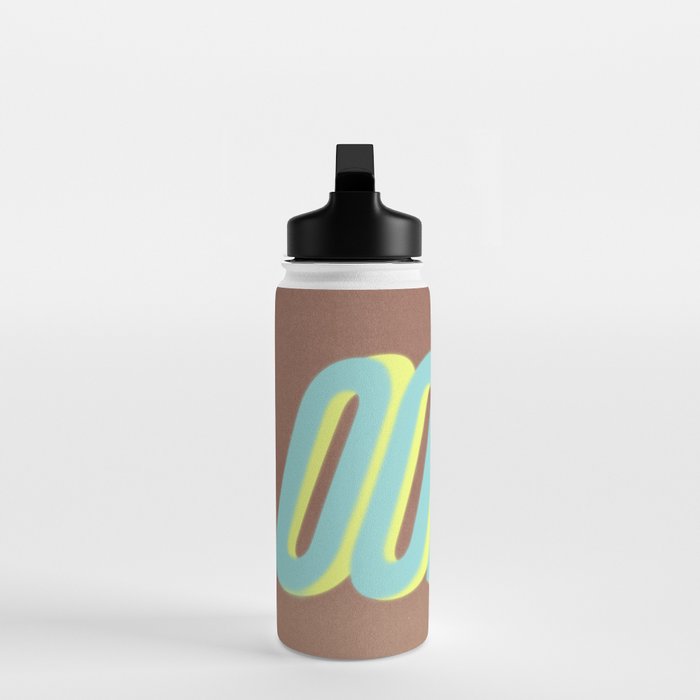 Oops Again Inspired by PANTONE 17 1230 Mocha Mousse Water Bottle Gallery Image 3