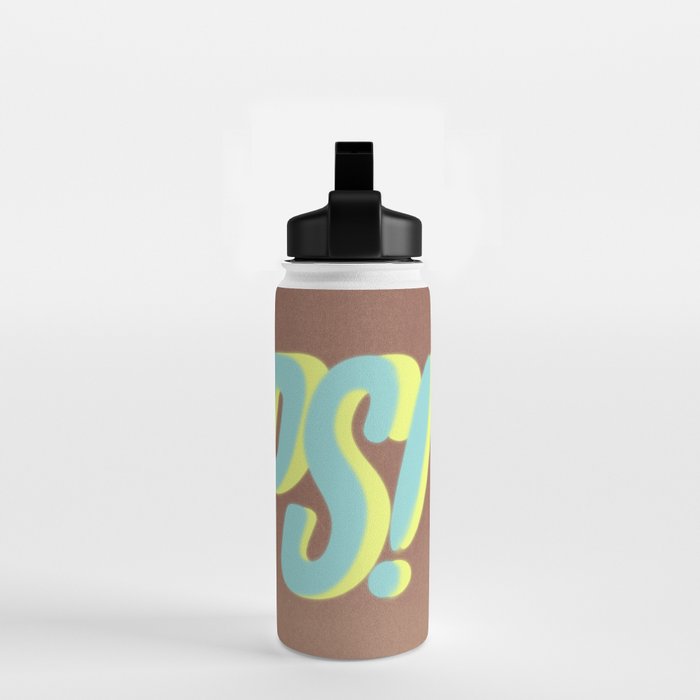 Oops Again Inspired by PANTONE 17 1230 Mocha Mousse Water Bottle Gallery Image 2