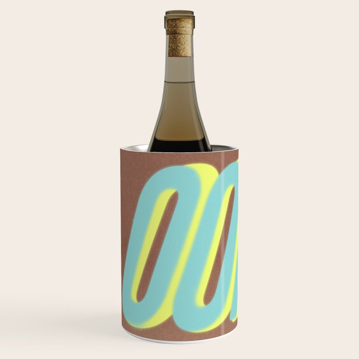 Oops Again Inspired by PANTONE 17 1230 Mocha Mousse Wine Chiller Gallery Image 2