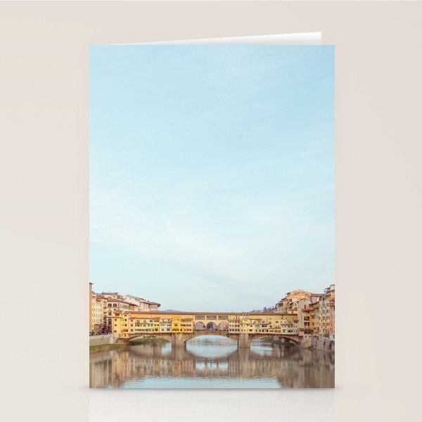 Ponte Vecchio - Florence Italy Travel Photography Stationery Card Gallery Image 2