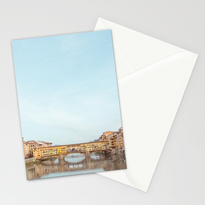 Ponte Vecchio - Florence Italy Travel Photography Stationery Card Gallery Image 2