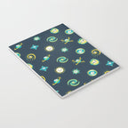 Pastel space pattern - dark Notebook Gallery Image 3