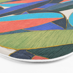 Tropical Ficus leaves #botanic Bath Mat Gallery Image 3