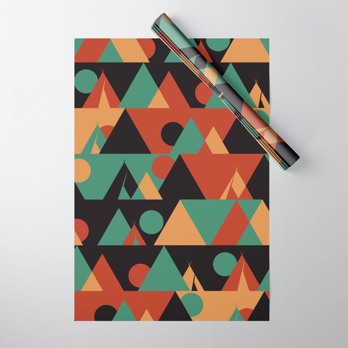 The sun phase Wrapping Paper Gallery Image 1