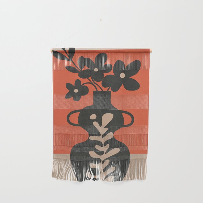 Floral Silhouette 5 Wall Hanging Gallery Image 1
