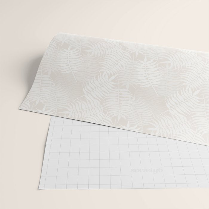 Palm Leaves . Neutral Wrapping Paper Gallery Image 2