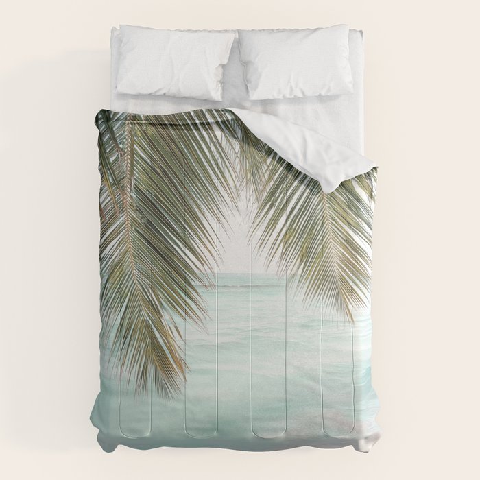 Tropical Escape - Palm Beach Wall Art Print Comforter Gallery Image 6