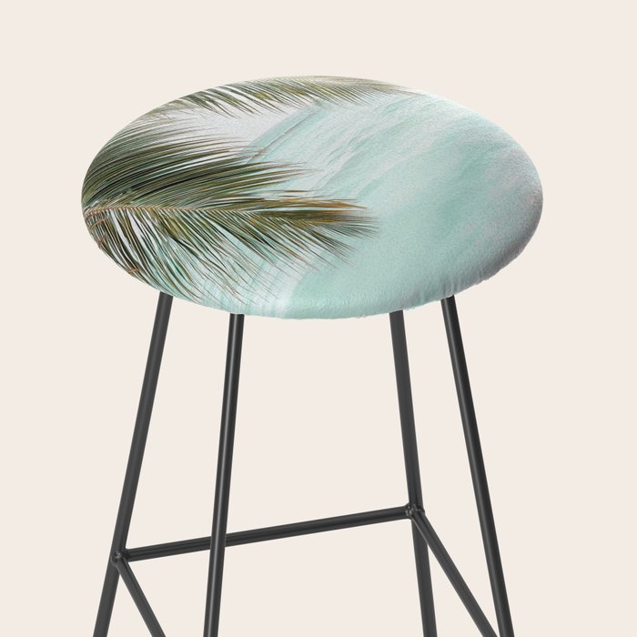 Tropical Escape - Palm Beach Wall Art Print Stool Gallery Image 2
