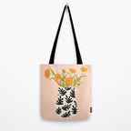 Vase no. 28 with Heliopsis Tote Bag Gallery Image 2
