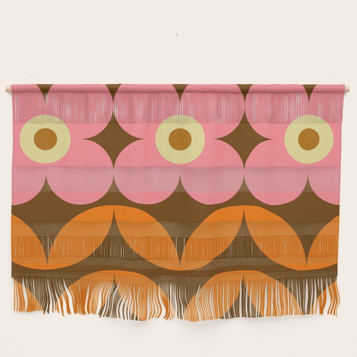 Retro Flower 10B Wall Hanging Gallery Image 1
