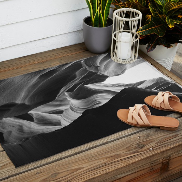 ANTELOPE CANYON III / arizona desert Outdoor Rug Gallery Image 2
